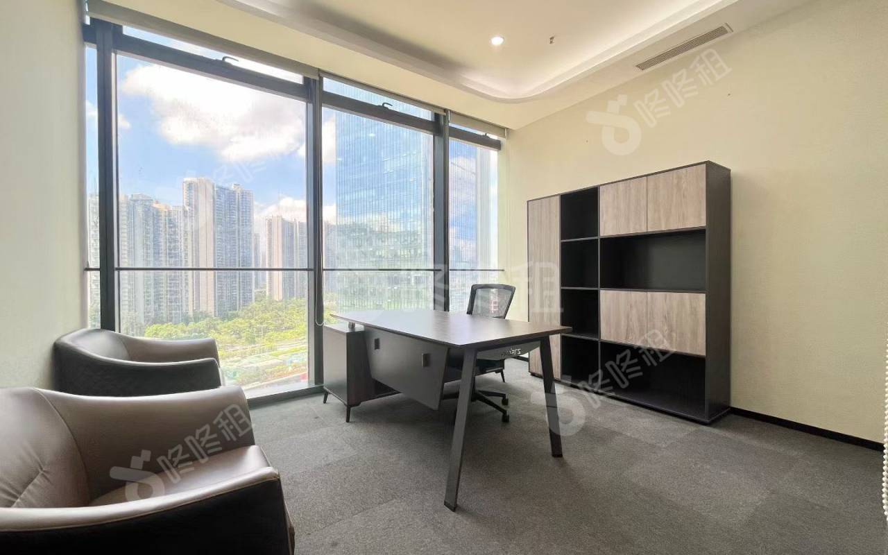 方大城_292平_精装_办公室隔间