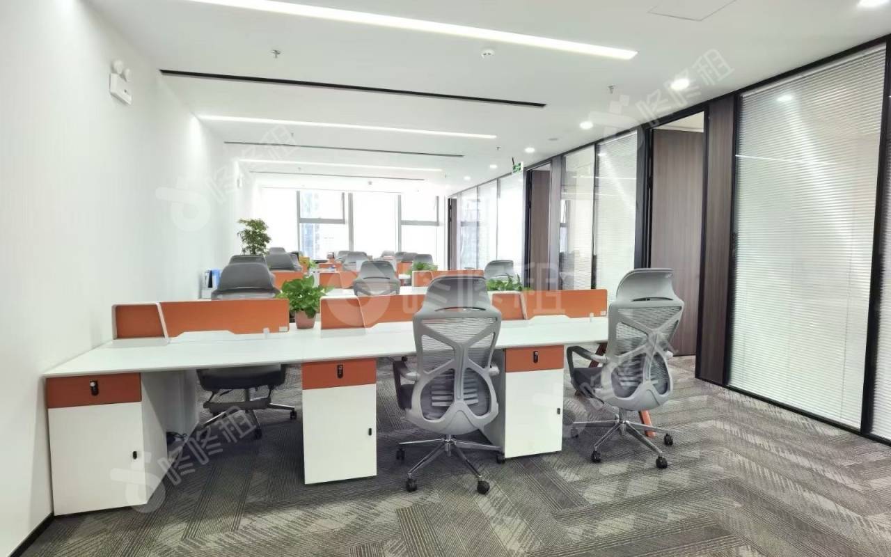 中集前海国际中心_286平_定制装修_办公室开间
