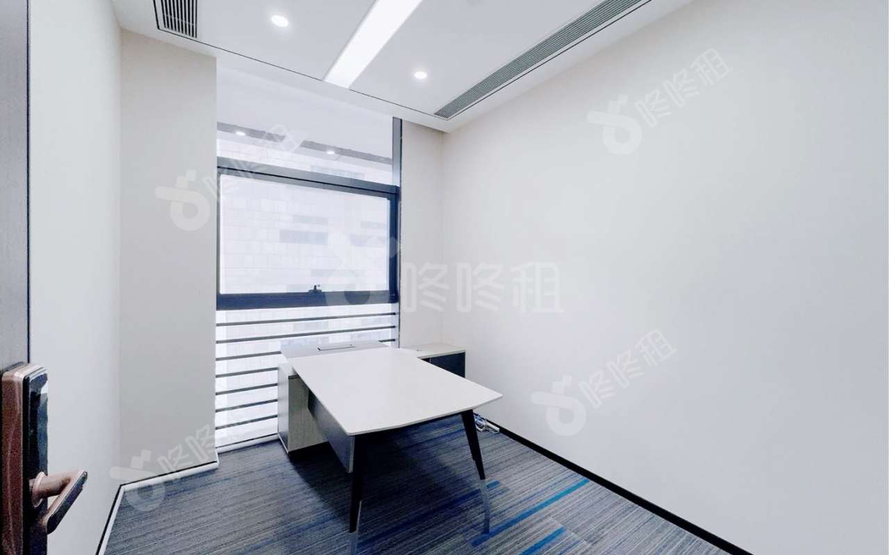 北科大厦_286平_精装_办公室隔间