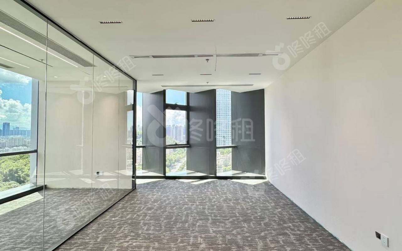光峰科技大厦_151平_精装_办公室开间