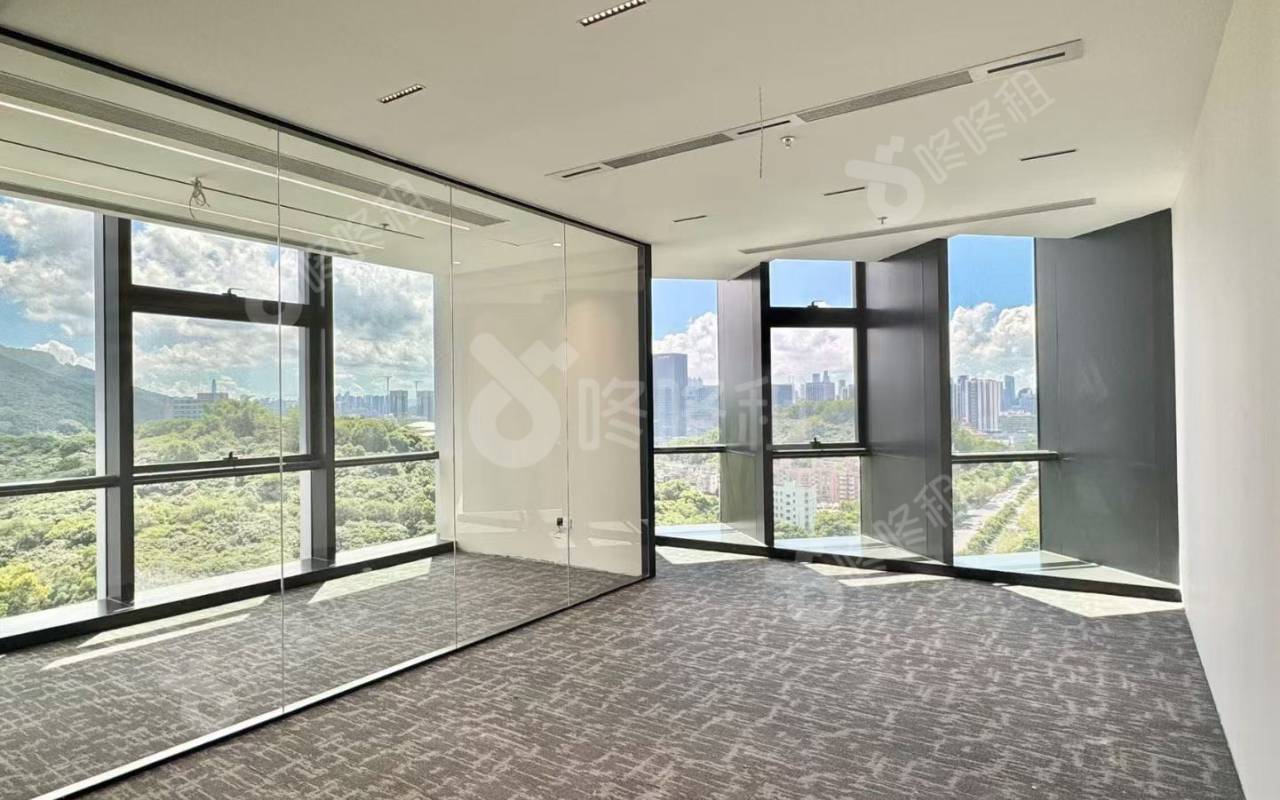 光峰科技大厦_151平_精装_办公室开间