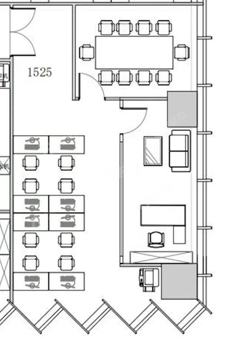 光峰科技大厦_151平_精装_户型图