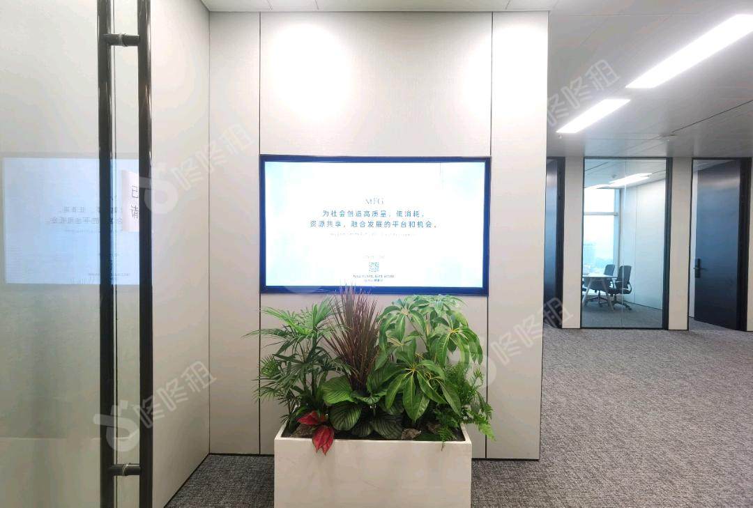 深圳湾SIC超级总部中心_298平_精装_前台