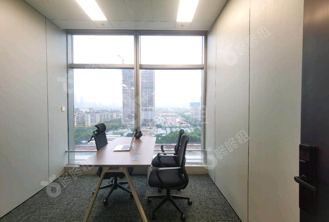 深圳湾SIC超级总部中心_298平_精装_办公室隔间