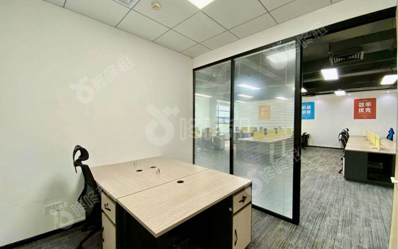 深圳软件园_510平_精装_办公室隔间