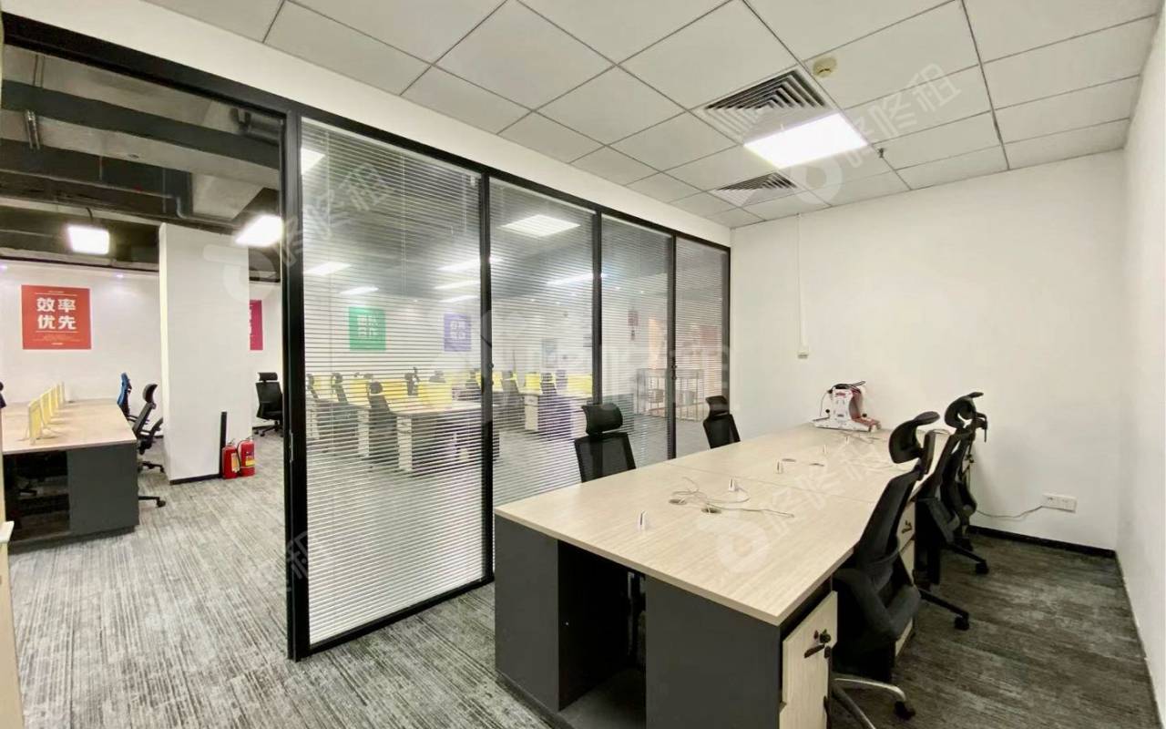 深圳软件园_510平_精装_办公室隔间