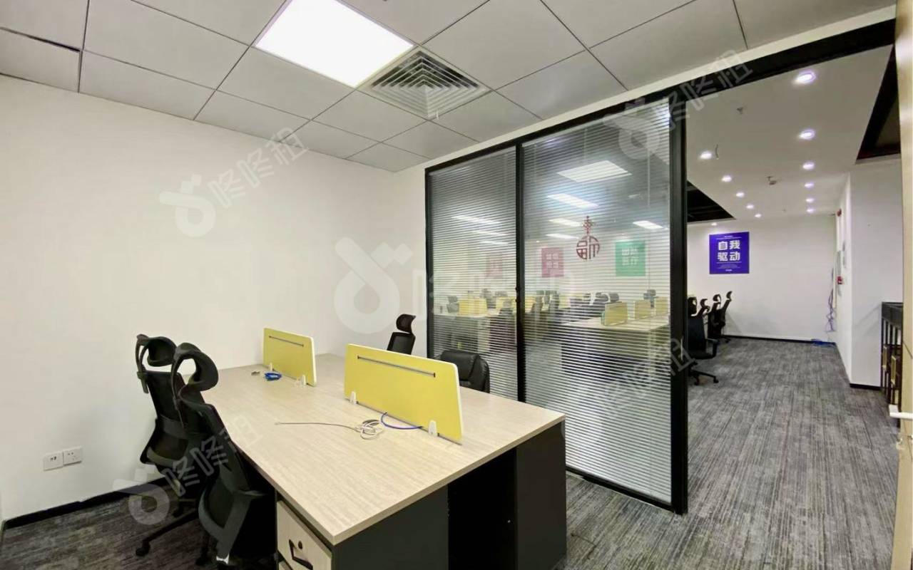深圳软件园_510平_精装_办公室隔间