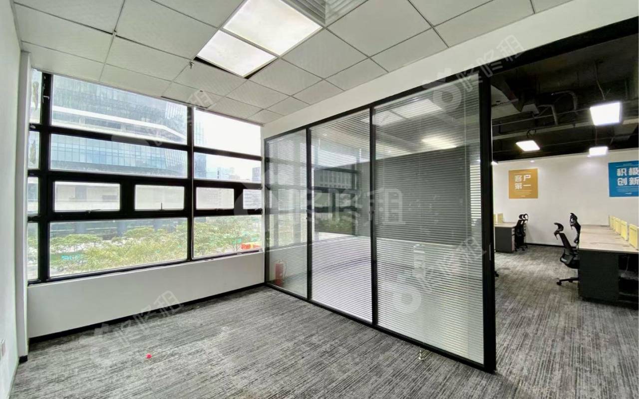 深圳软件园_510平_精装_办公室隔间