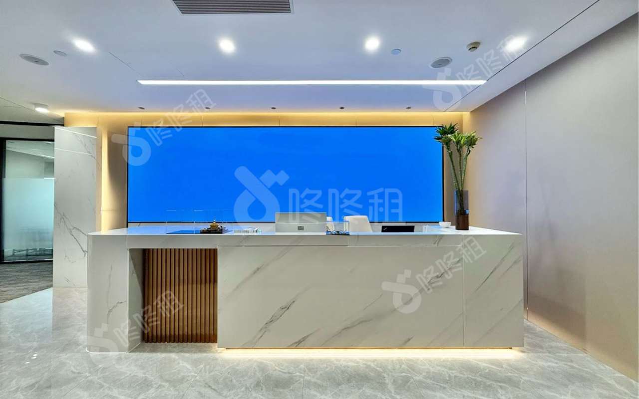 华润置地大厦_900平_精装_前台