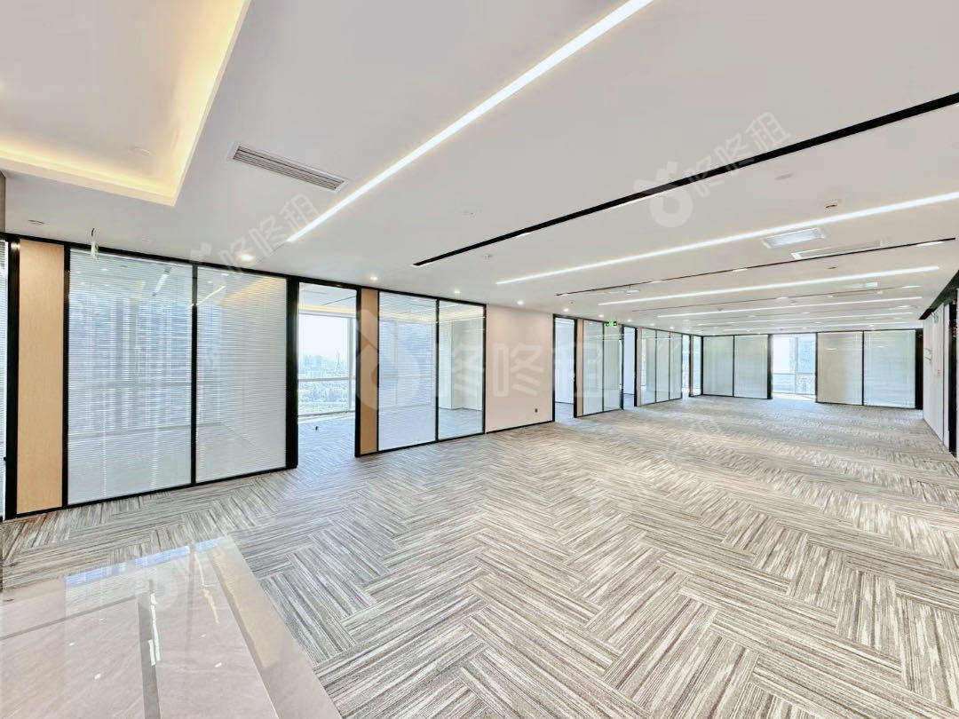 大冲商务中心_702.11平_豪装_办公室开间