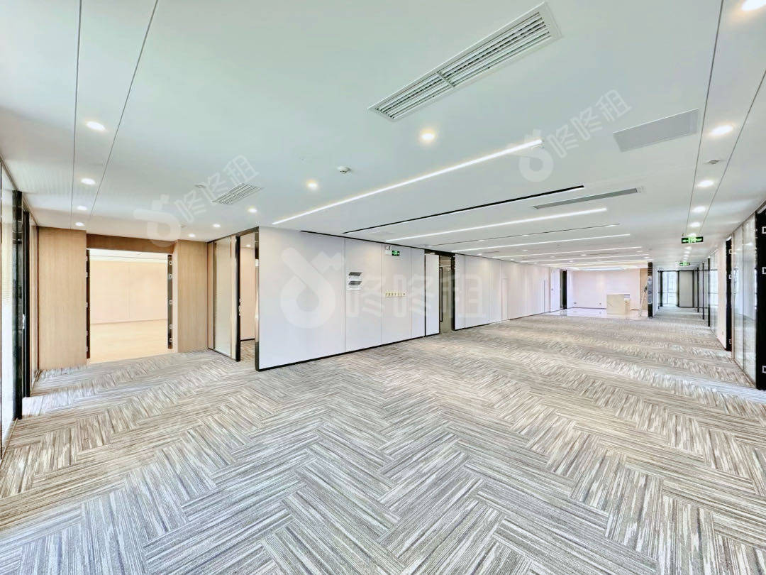 大冲商务中心_702.11平_豪装_办公室开间