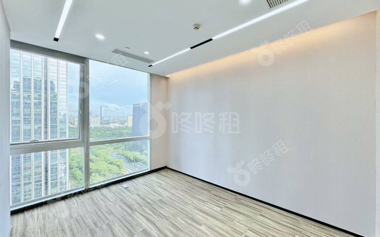 大冲商务中心_119.64平_豪装_办公室隔间