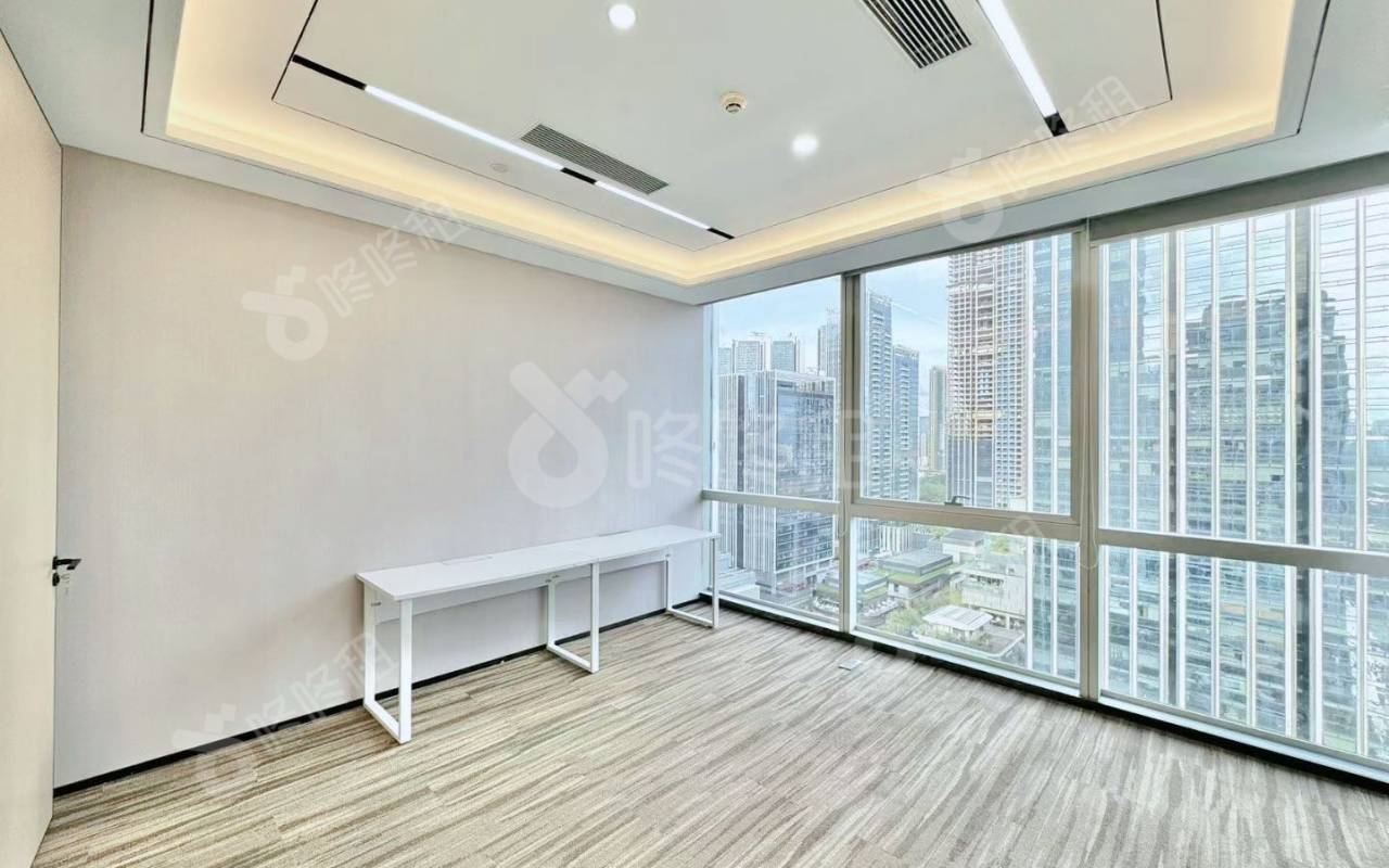 大冲商务中心_119.64平_豪装_办公室隔间