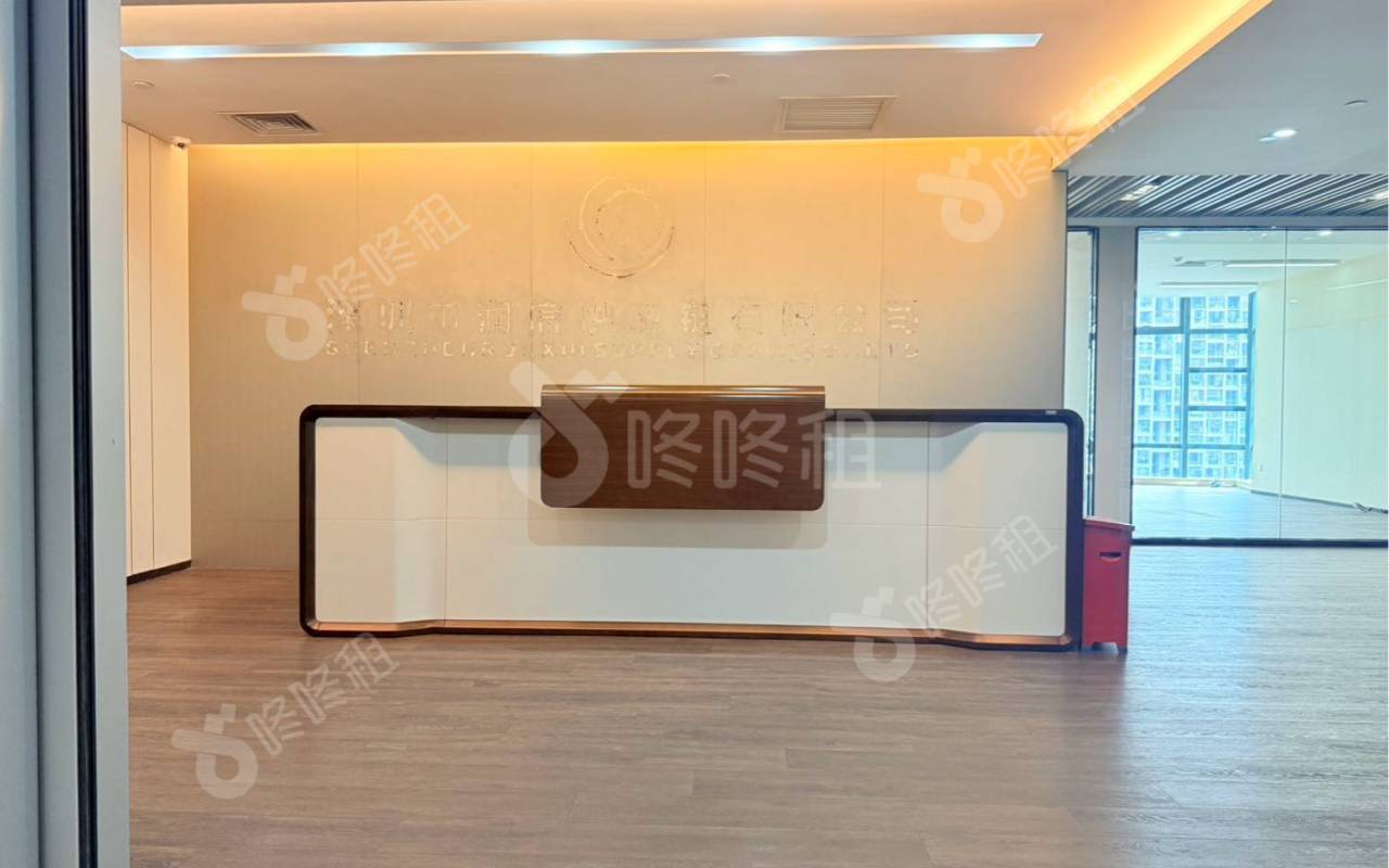 国际西岸商务大厦_1446.41平_精装_前台