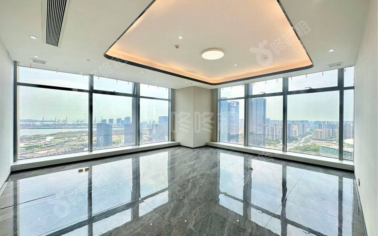 前海HOP国际_1289平_精装_办公室隔间