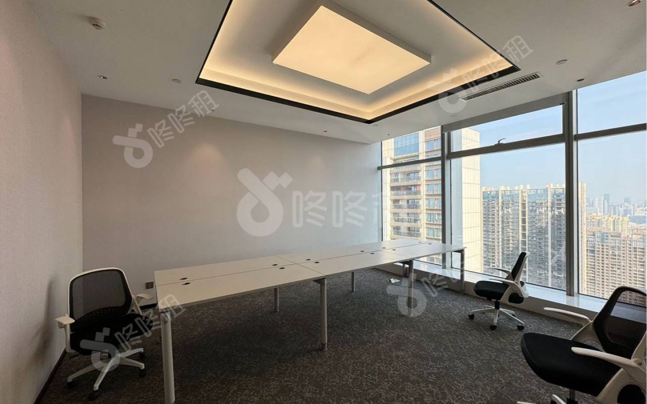 前海HOP国际_237平_精装_办公室隔间