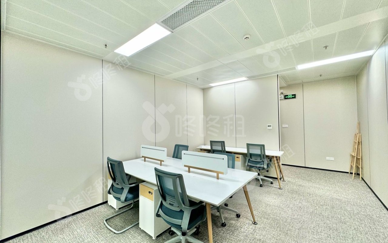 深圳市软件产业基地_88平_精装_办公室开间