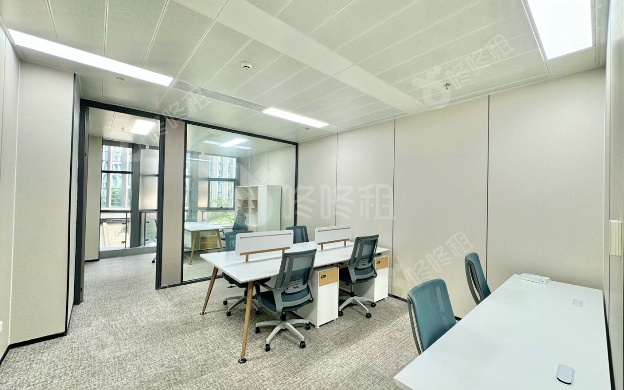 深圳市软件产业基地_88平_精装_办公室开间