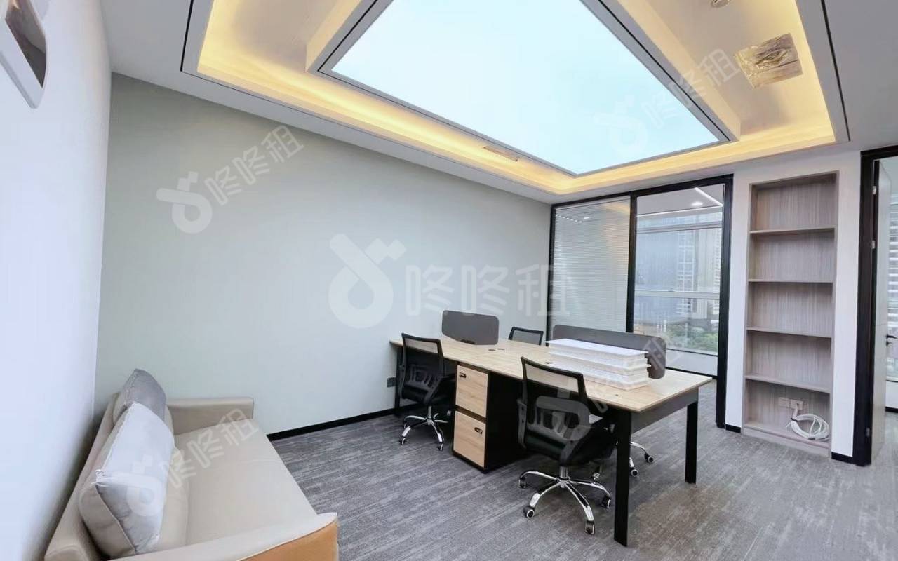 中国凤凰大厦_158平_精装_办公室开间