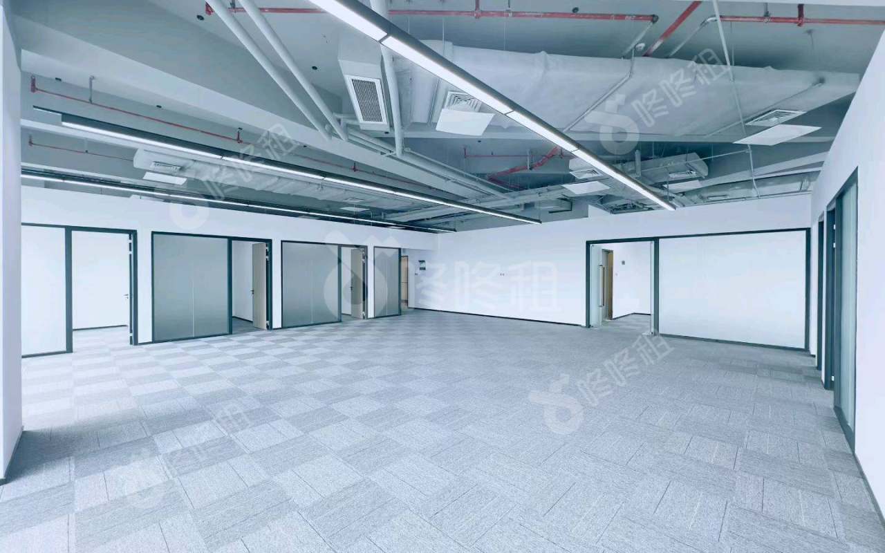 立桥金融中心_407平_精装_办公室开间