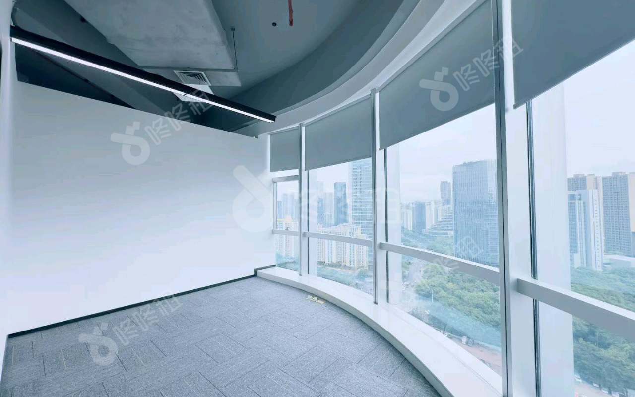 立桥金融中心_407平_精装_办公室隔间