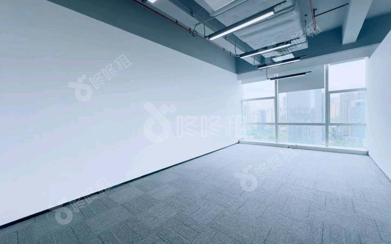 立桥金融中心_407平_精装_办公室隔间