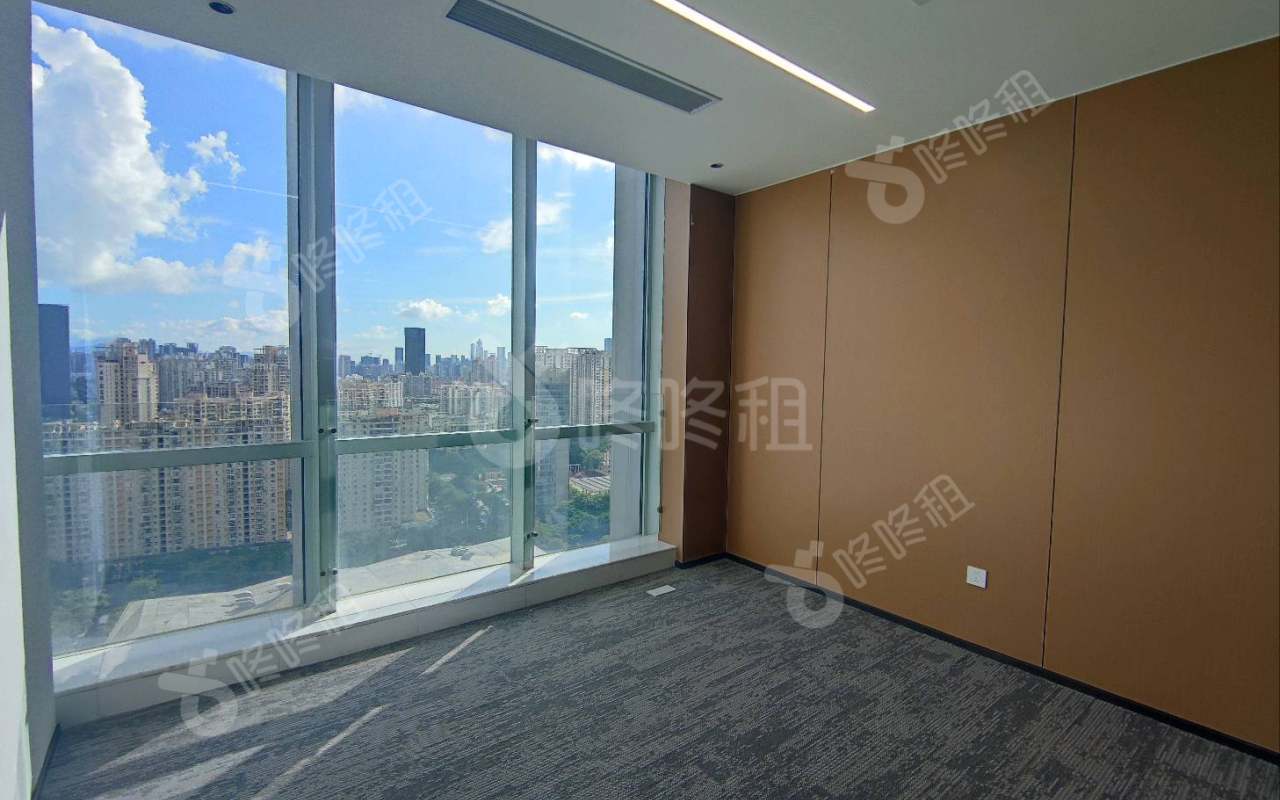 海岸城大厦_105平_精装_办公室隔间