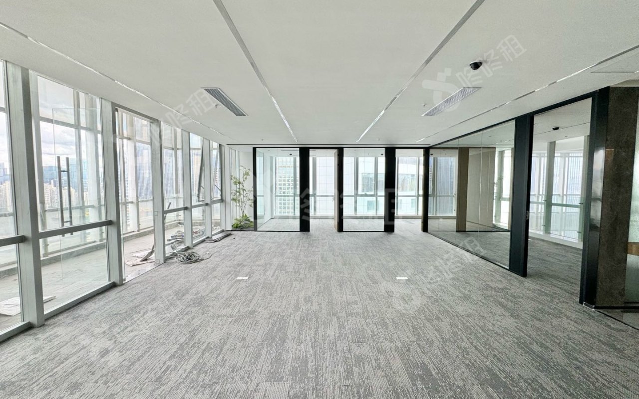 海岸城大厦_315平_精装_办公室开间