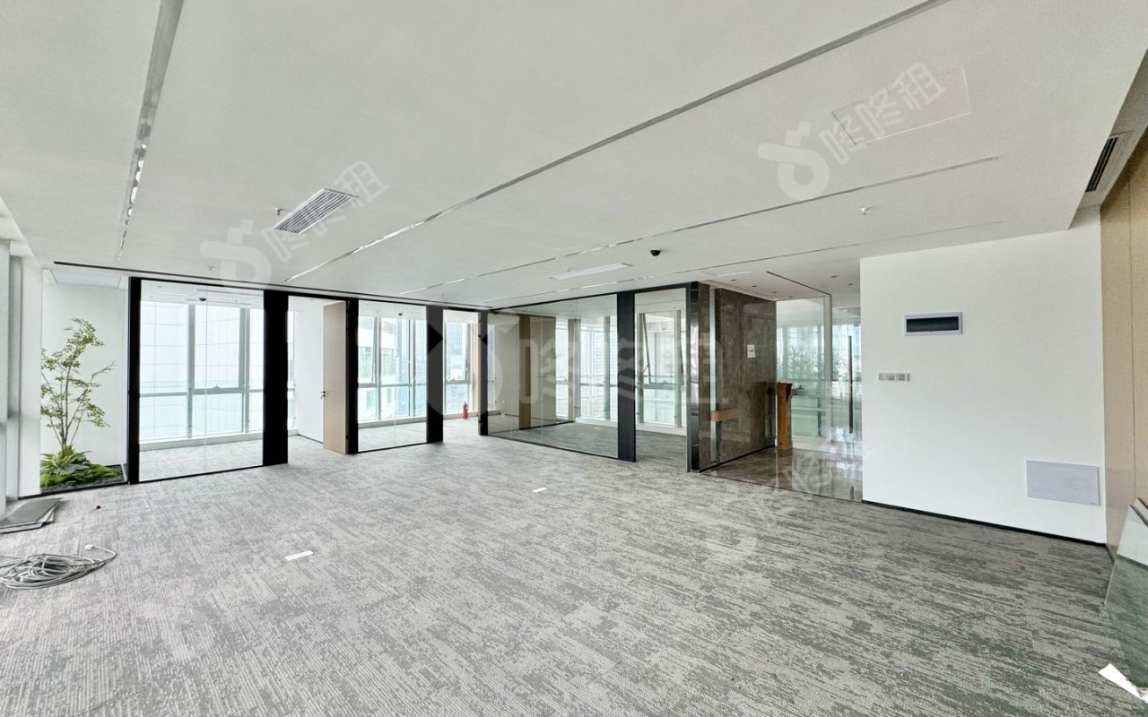 海岸城大厦_315平_精装_办公室开间