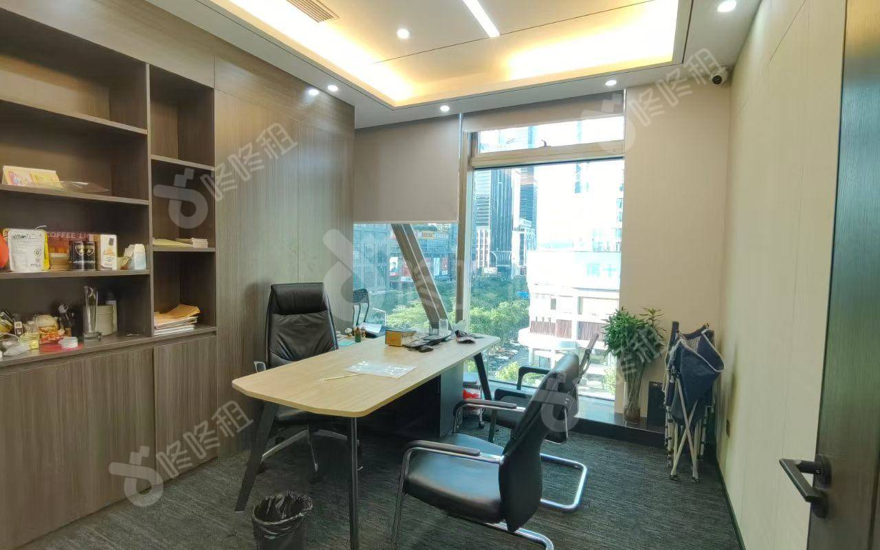 卓越世纪中心_218平_精装_办公室隔间