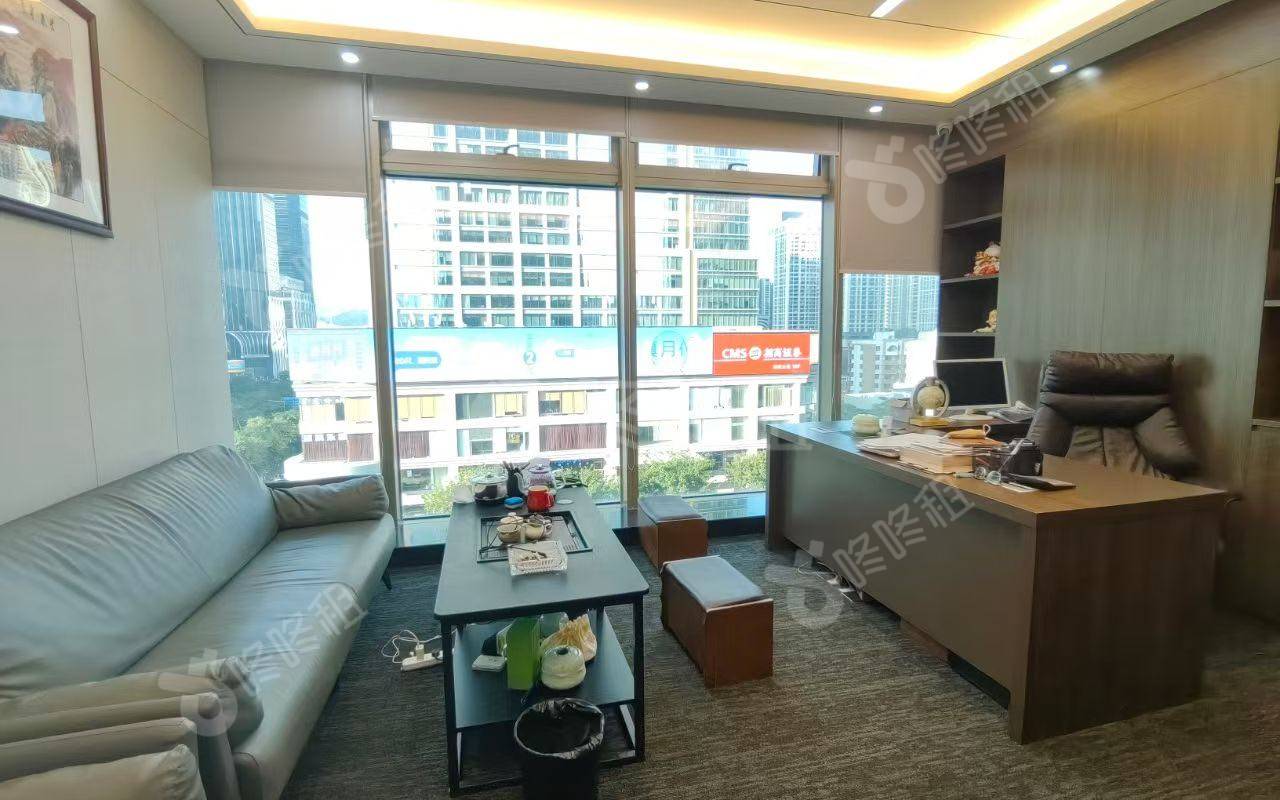 卓越世纪中心_218平_精装_办公室隔间