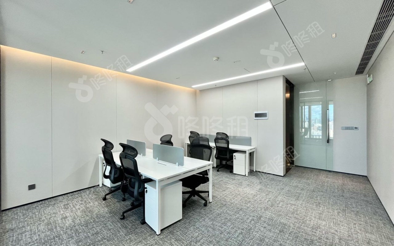 华润前海大厦_122.73平_精装_办公室开间