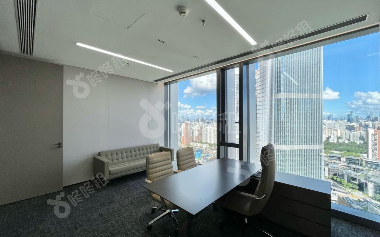 华润前海大厦_122.73平_精装_办公室隔间