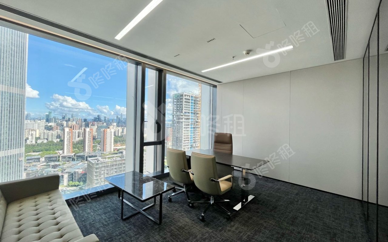华润前海大厦_122.73平_精装_办公室隔间