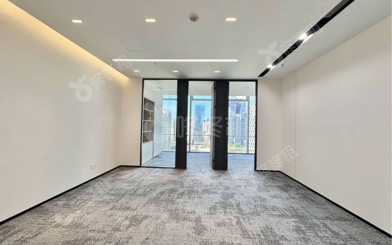 航天科技广场_353平_精装_办公室开间