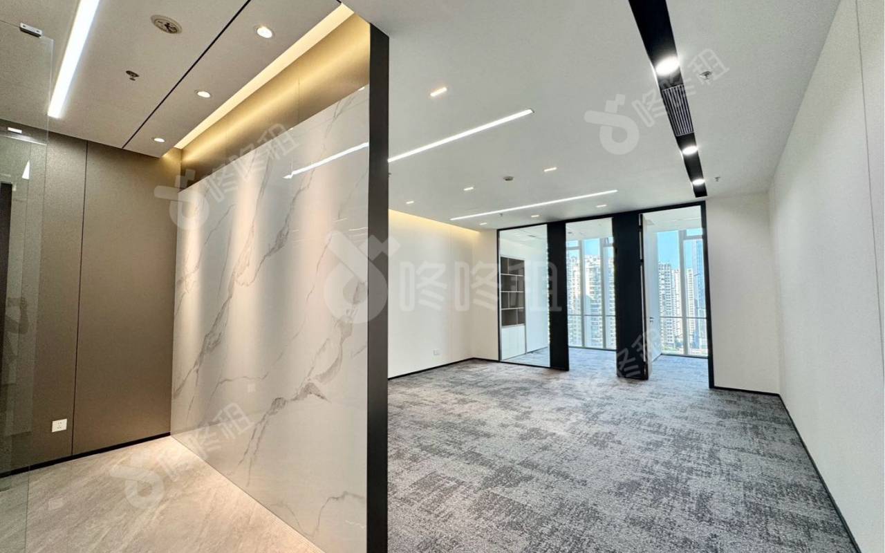 航天科技广场_353平_精装_办公室开间