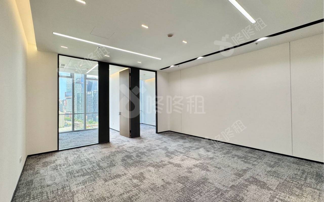 航天科技广场_353平_精装_办公室开间