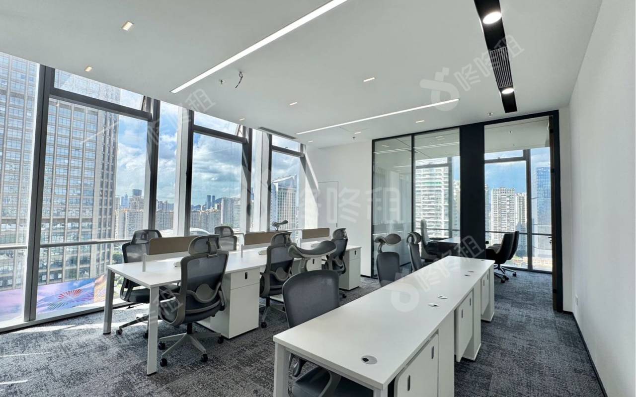 航天科技广场_252平_精装_办公室开间