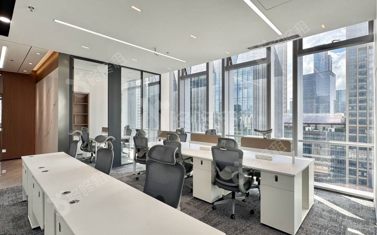 航天科技广场_252平_精装_办公室开间