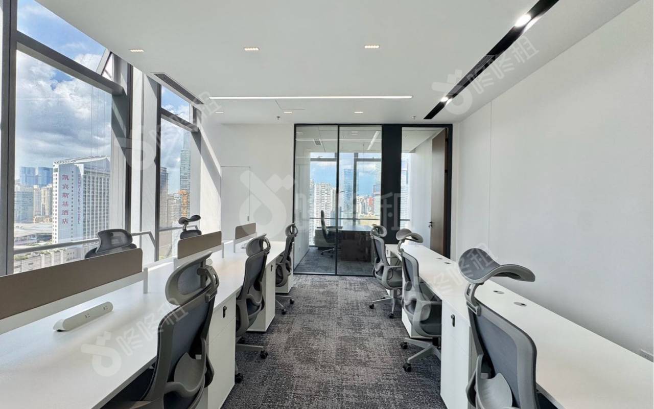 航天科技广场_252平_精装_办公室开间