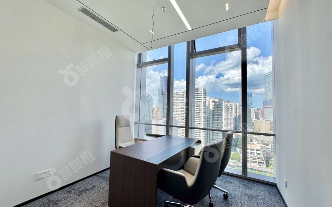 航天科技广场_252平_精装_办公室隔间