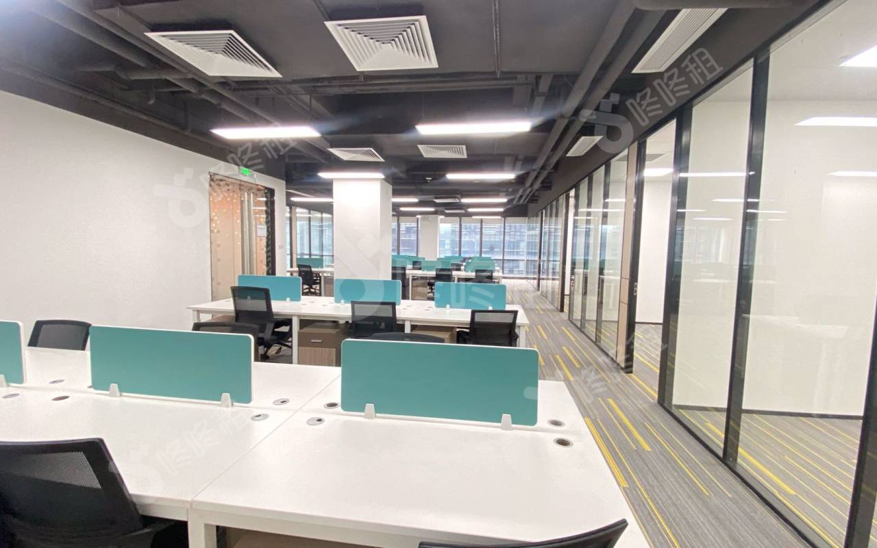 科兴科学园_386平_精装_办公室开间