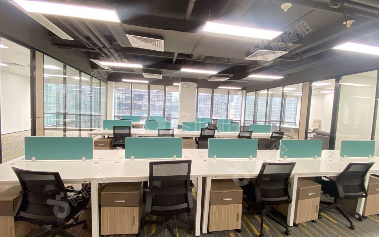 科兴科学园_386平_精装_办公室开间