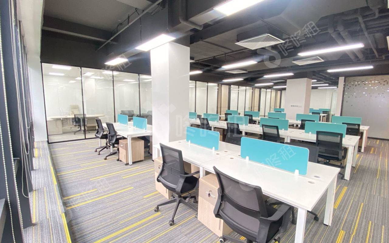 科兴科学园_386平_精装_办公室开间