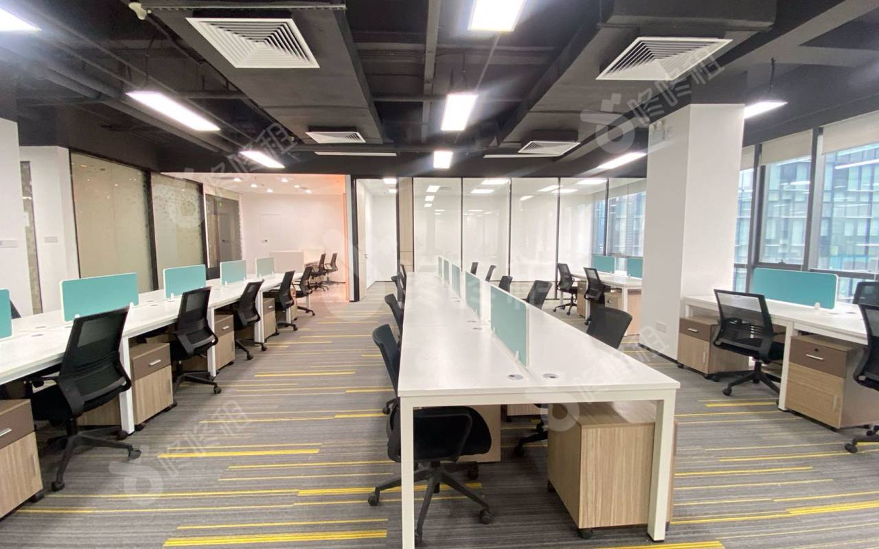 科兴科学园_386平_精装_办公室开间