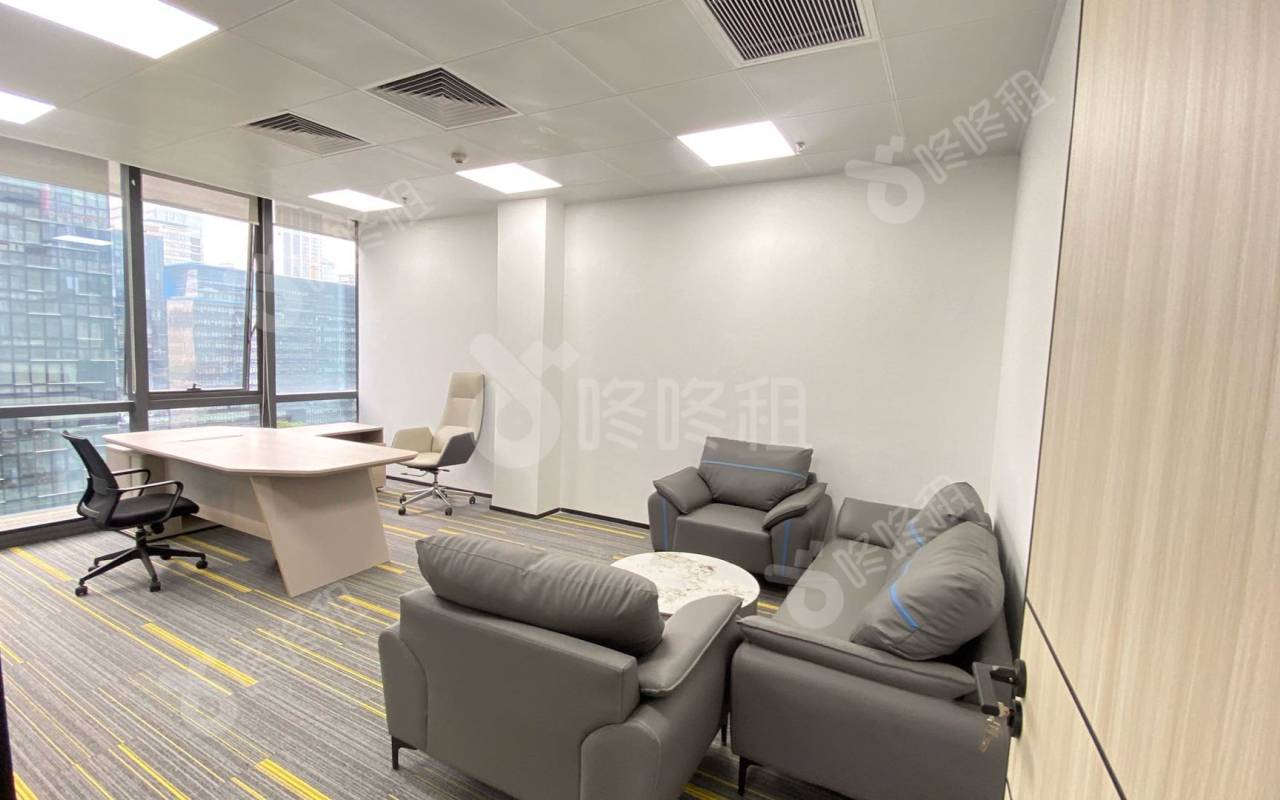 科兴科学园_386平_精装_办公室隔间