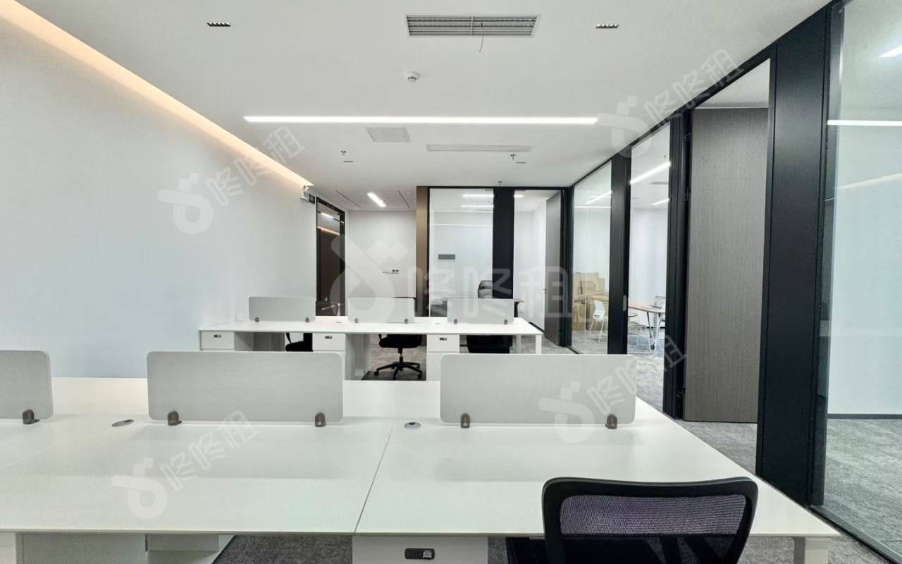 光峰科技大厦_200平_精装_办公室开间