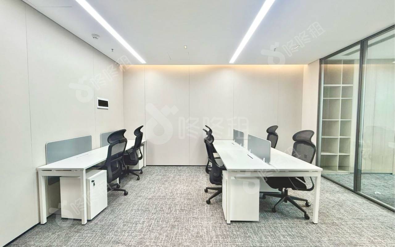 华润前海大厦_116.36平_精装_办公室开间