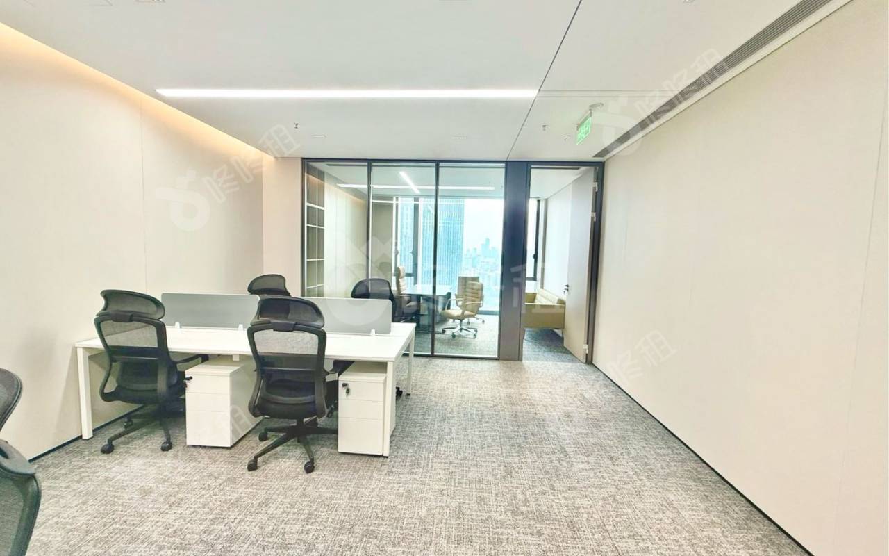 华润前海大厦_116.36平_精装_办公室开间