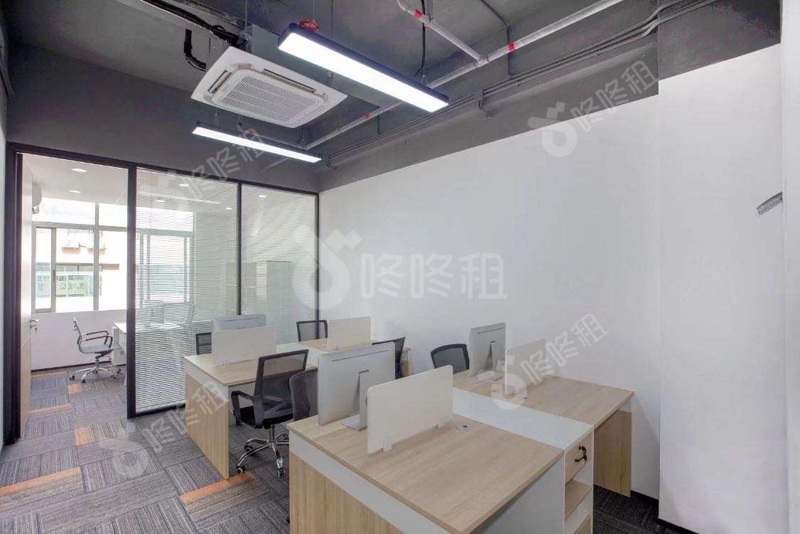 深爱大厦_83平_精装_办公室开间